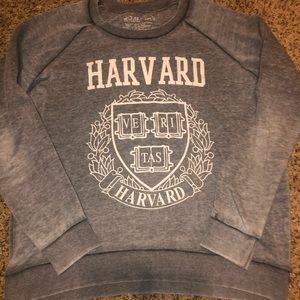 Harvard sweater size large